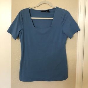 Tahari Square Neck Shirt